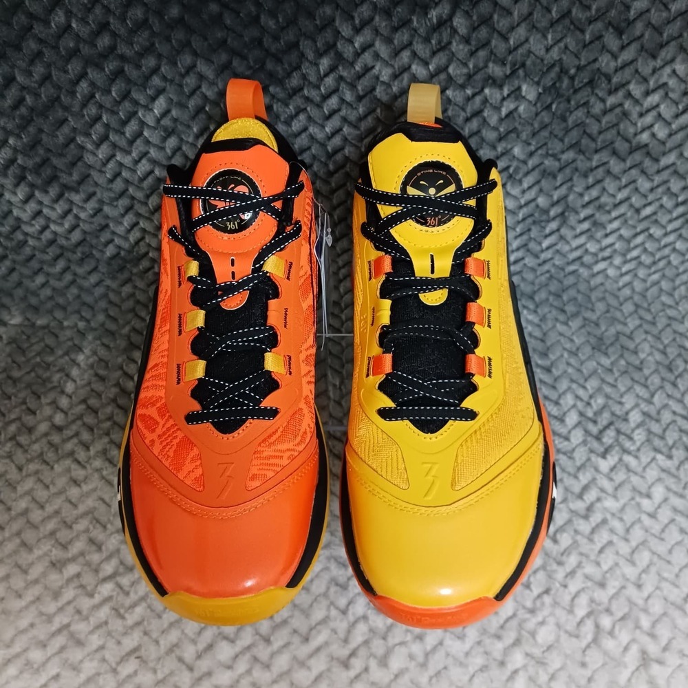361 Degrees AG 5 Aaron Gordon Men's Basketball Shoes Butterfly Bee Size 9 - Picture 5 of 13